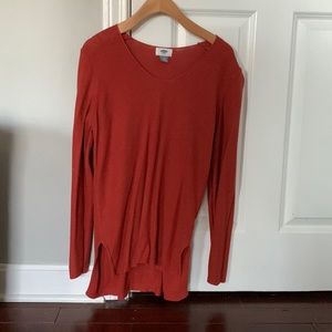 Women’s old navy orange light sweater